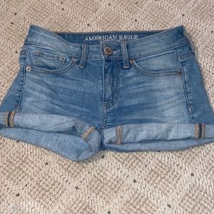 American eagle jean shorts